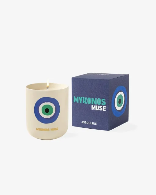 ASSOULINE Mykonos Muse - Travel From Home Candle^ Candles|Travel