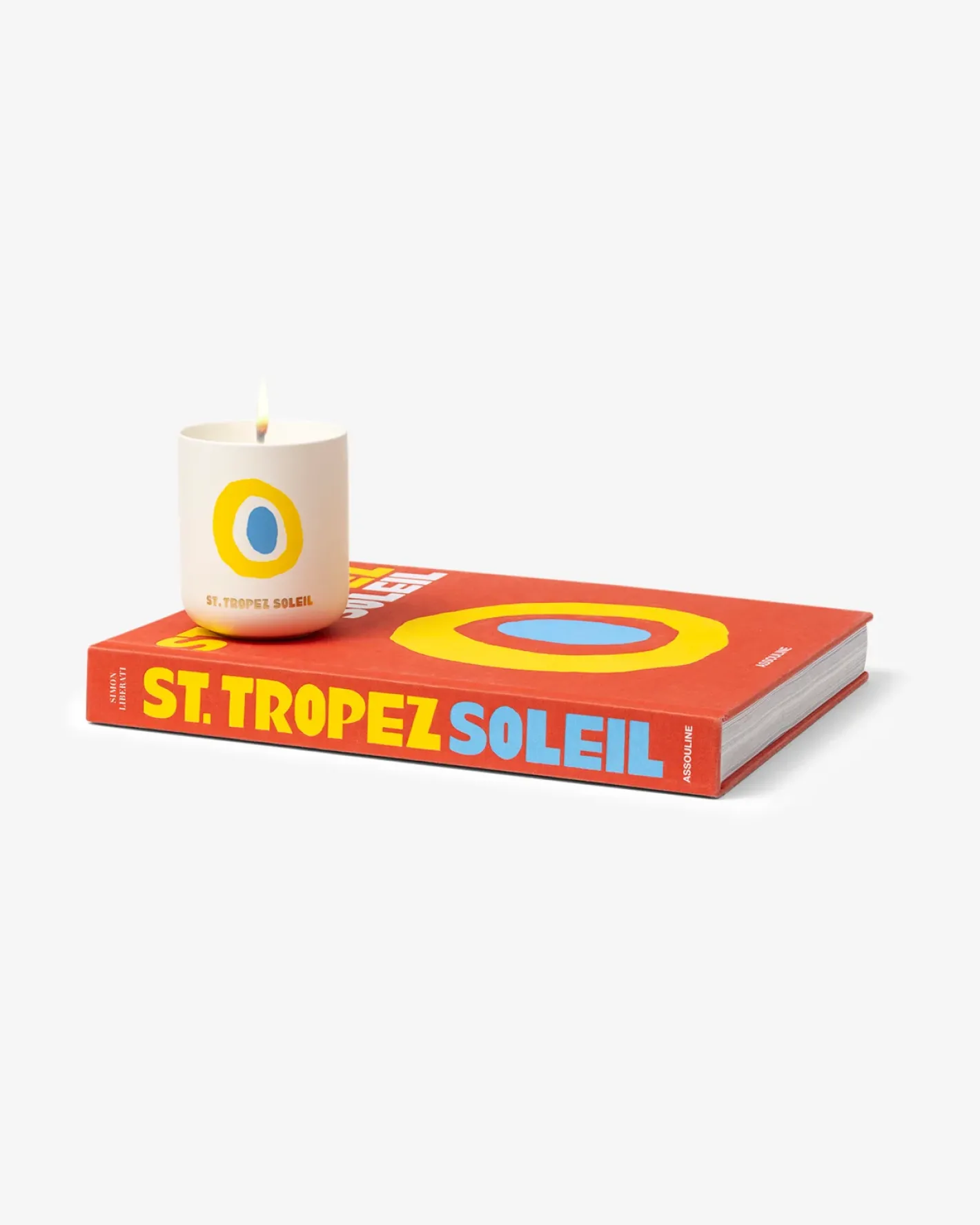 ASSOULINE St. Tropez - Candle and Book Gift Set^ Candles|Travel