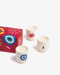 ASSOULINE Travel From Home Mini Scented Candle Set^ Candles|Travel