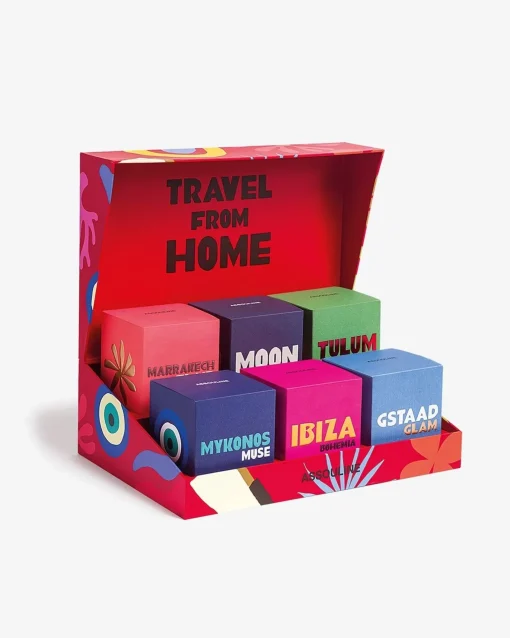 ASSOULINE Travel From Home Scented Candle Set^ Candles|Travel